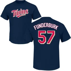 Kody Funderburk Minnesota Twins Men's Navy Roster Name & Number T-Shirt -