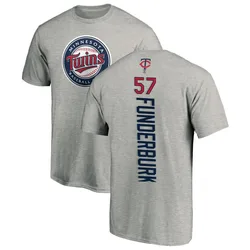 Kody Funderburk Minnesota Twins Youth Backer T-Shirt - Ash