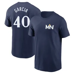 Luis Garcia Minnesota Twins Youth Navy 2024 City Connect Fuse Name & Number T-Shirt
