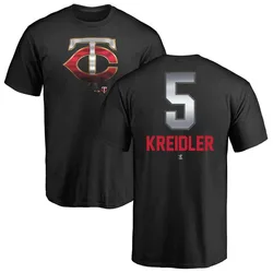 Ryan Kreidler Minnesota Twins Men's Black Midnight Mascot T-Shirt -
