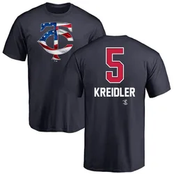 Ryan Kreidler Minnesota Twins Men's Navy Name and Number Banner Wave T-Shirt -