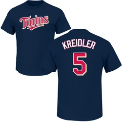 Ryan Kreidler Minnesota Twins Men's Navy Roster Name & Number T-Shirt -