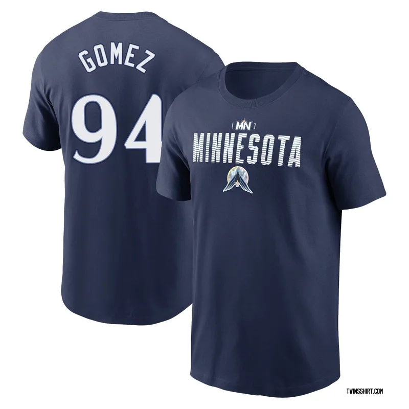 Yoendrys Gomez Minnesota Twins Youth Navy 2024 City Connect Graphic Name & Number T-Shirt