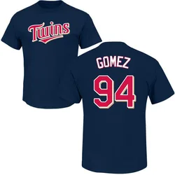 Yoendrys Gomez Minnesota Twins Youth Navy Roster Name & Number T-Shirt -